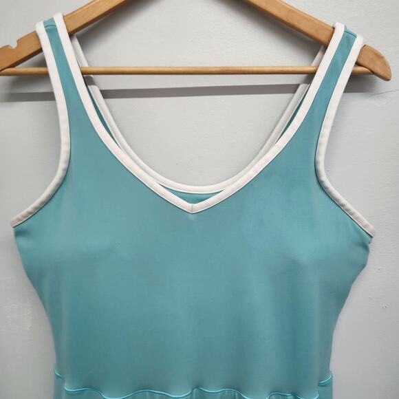 Offline by Aerie Blue Athletic Dress Skort Or Swimsuit XL Modest - Picture 2 of 10